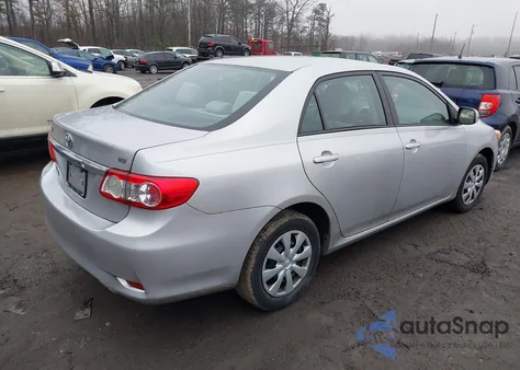 2011 Toyota Corolla Le из США, поврежденный, VIN 2T1BU4EE6BC752223